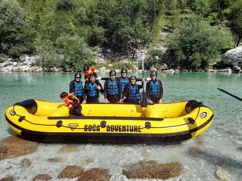 Bovec: Kinder Rafting on Soa River from 4years +FREE photos - FAQ