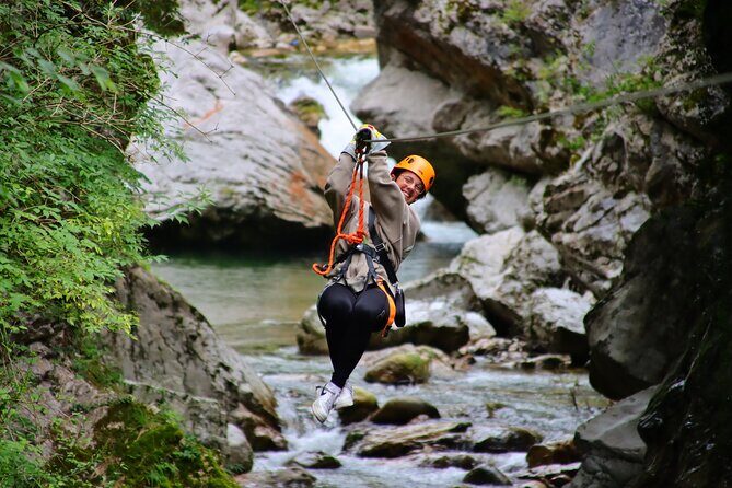Bovec Zipline - canyon Ucja - the longest zipline in Europe - An Authentic Ride Through Nature and Adventure