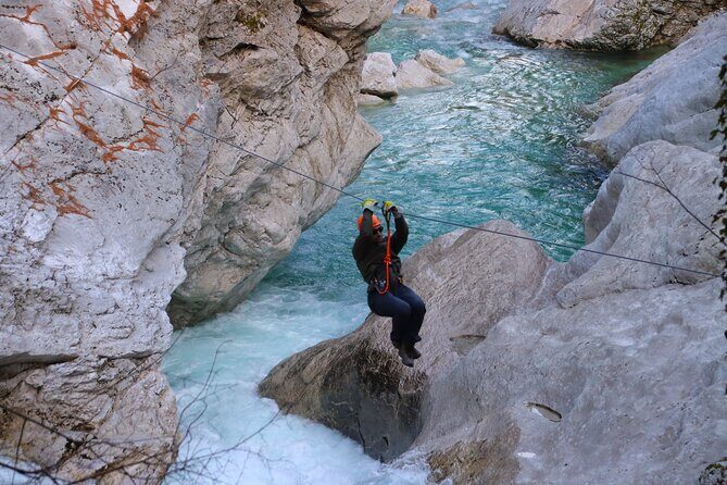 Bovec Zipline - canyon Ucja - the longest zipline in Europe - The Sum Up