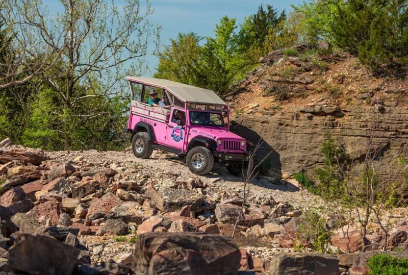 Branson: Downtown to Mountaintop Pink Jeep Adventure - Key Points