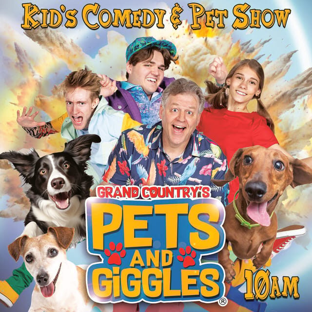 Branson: Pets and Giggles Kid's Comedy Show - Key Points