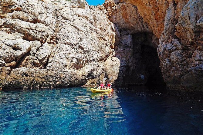 Breathtaking guided Kayak tour from Sant Elm the bay of Cala en Tió - An Authentic Mallorca Kayak Experience