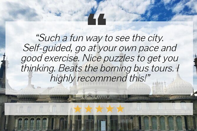 Brighton: Self Guided City Walk and Interactive Treasure Hunt - FAQs