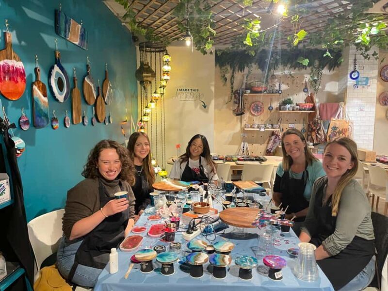 Brisbane: Resin Art Classes - Cheeseboards & Coasters - Practical Considerations