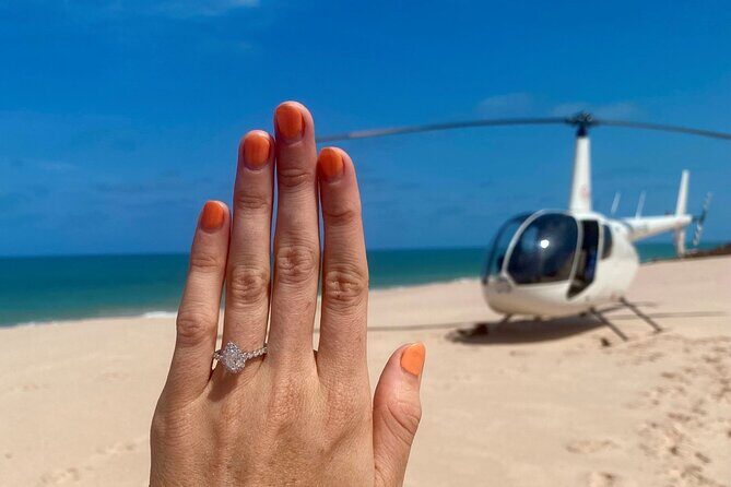 Broome: Romantic 45-Min Private Helicopter Flight & Beach Picnic - Key Points