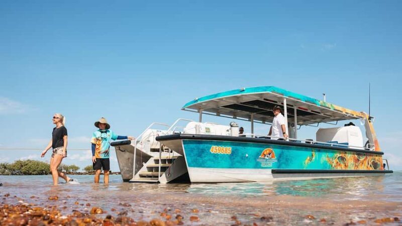 BROOME: SCENIC & PREHISTORIC CRUISE- Wine & Gourmet Platters - Key Points