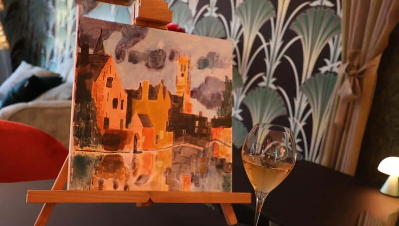 Bruges: Paint and Sip with Champagne and Chocolate - Key Points