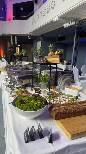 Brunch buffet at the Frauenbad Heidelberg enjoyment meets experience - Key Points