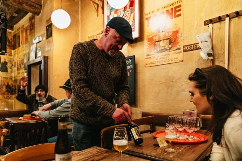 Brussels: Beer Tasting Tour with 7 Beers and Snacks - Key Points
