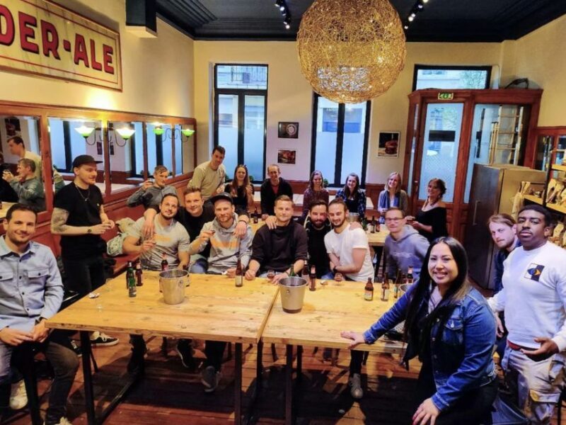 Brussels: Belgian Beer Tasting and Course at a Private Bar - Key Points