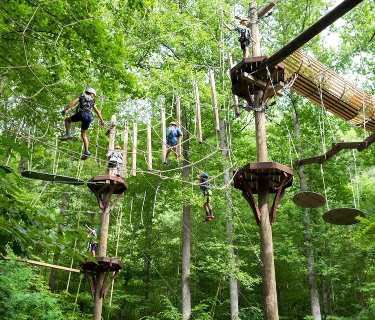 Bryson City: Zip Line Adventure Park Pass with Gear - Key Points