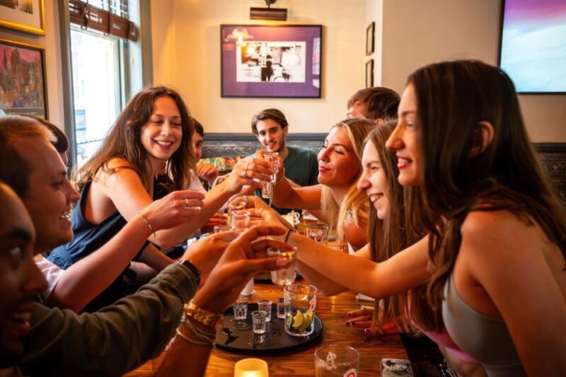 Budapest: Guided Bar Crawl Walking Tour - Key Points