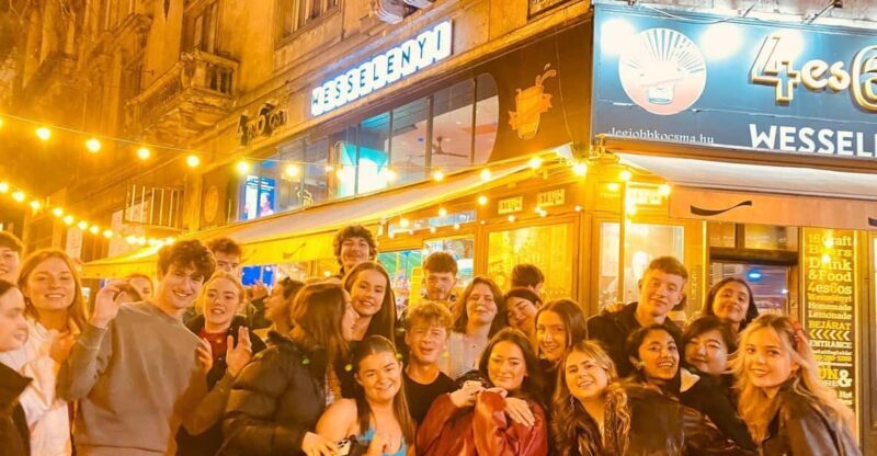 Budapest: Just for you Guided Bar Crawl with games and Shots - Key Points