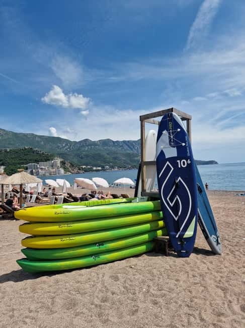 Budva: Kayak or SUP Rental with Training and Routes - Why This Experience Works Well