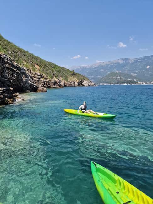 Budva: small group kayak tour to Sv.Nikola island caves - Key Points