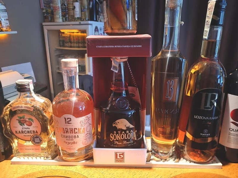 Bulgarian Premium Aged Rakia, Cold Cuts and Pickles Tasting - The Sum Up