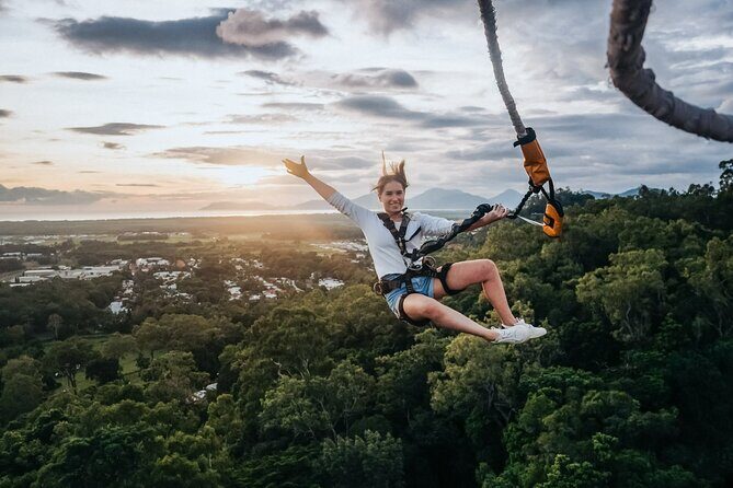 Bungy Jump & Giant Swing Combo in Skypark Cairns Australia - An In-Depth Look at the Skypark Cairns Bungy & Swing Experience