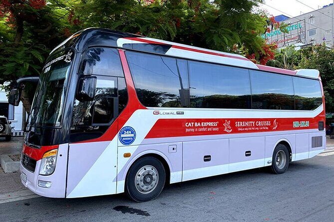 Bus Hanoi to Cat Ba Island with Cat Ba Express - Key Points