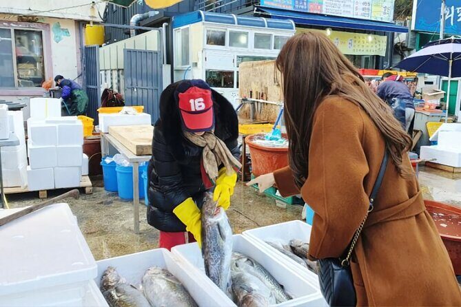 Busan seafood tour : Cod Auction and Clam Auction in Winter - Discovering Geoje Island and Its Seafood Markets