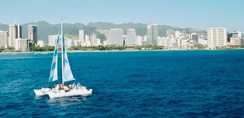 BYOB Weekend Sightseeing Sail towards Diamond Head - Setting Sail from Prince Waikiki