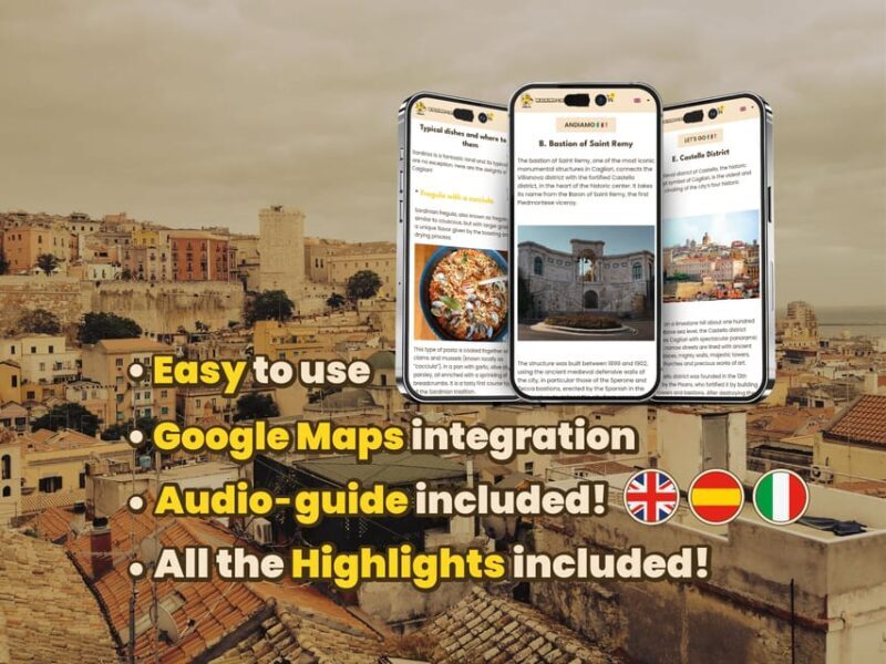 Cagliari: digital guide made with a local for a walking tour - The Sum Up