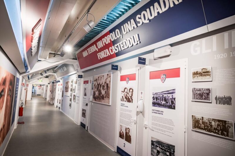 Cagliari Stadium Experience with Sardinian Aperitif - Climbing Into the Heart of Cagliari Calcio