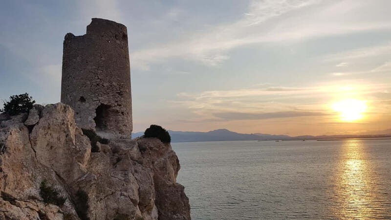 Cagliari sunset tour with aperitif - Lighthouse Capo S.Elia - The Sunset and Aperitif