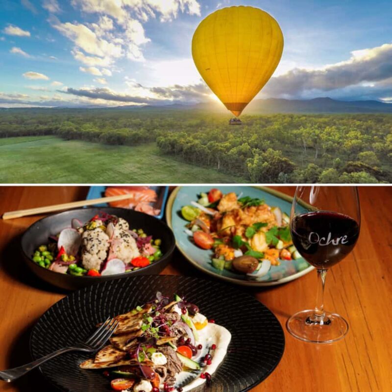 Cairns: Hot Air Balloon Flight & 3-Course Lunch - The Sum Up