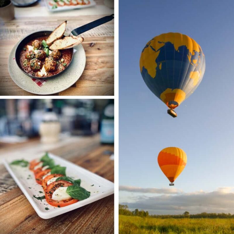 Cairns: Hot Air Balloon Flight with Meal & Drink - Key Points