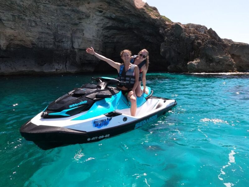 Cala D'or: Cala D'or Beach Jet Ski Tour - The Itinerary in Detail