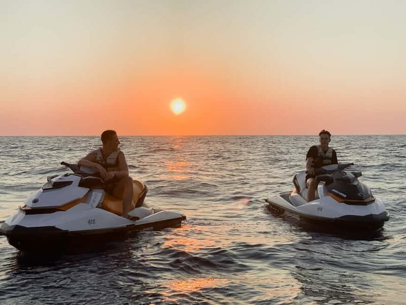 Cala d'Or | Jet Ski Sunset Tour 1h15 along southeast coast. - Key Points