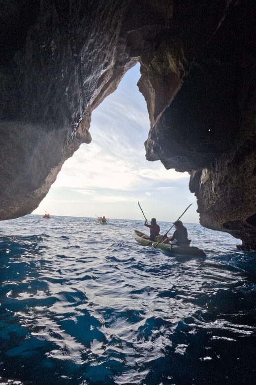 Cala en Porter: Menorca Caves Kayaking Tour & GoPro Photos - Key Points