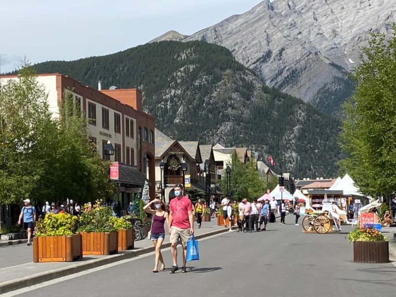 Calgary Shuttle: Lake Louise, Banff & Johnston Canyon Tour - Transportation and Group Size