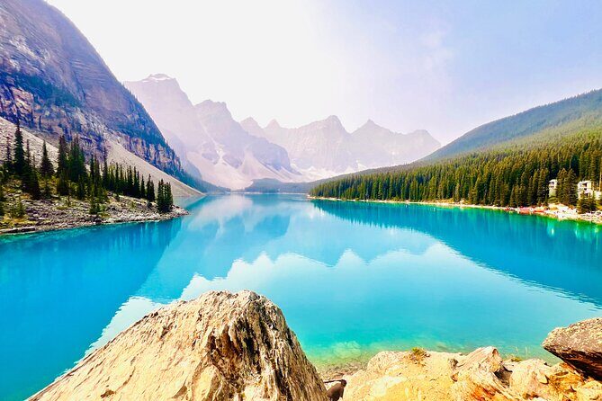 Calgary to Louise, Moraine, Emerald Lake and Johnston Canyon Tour - Key Points