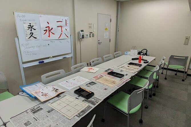 Calligraphy Experience at Tokyo Ginza and Tsukiji Area - Practical Details