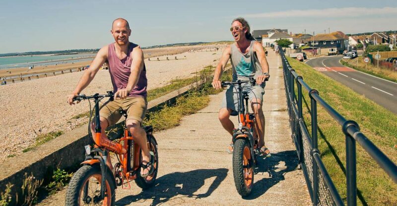 Camber Sands: Fat Tyre Ebike Hire - The Ride Start: Easy to Find, Easy to Organize