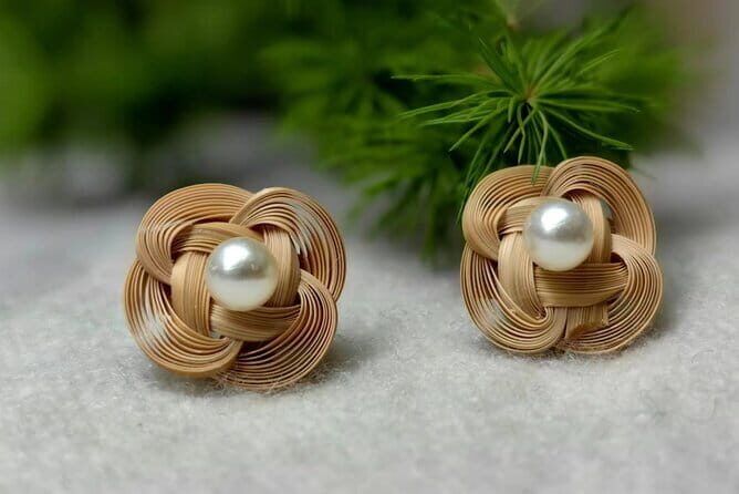 Camellia Jewelry: Bamboo Weaving for Brooch, Earring & Ring - An Honest Look at the Camellia Jewelry Bamboo Weaving Workshop in Shanghai