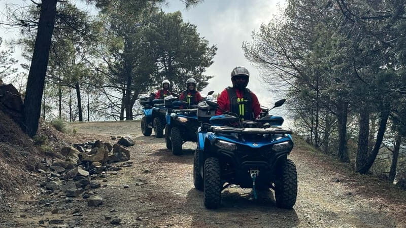 Caminito del Rey: Guided visit by quad bike through the surroundings - An Adventure in the Andalusian Landscape