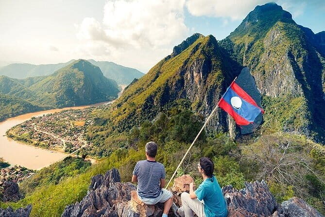 Camping At Nong khiaw View point 360 View - Key Points