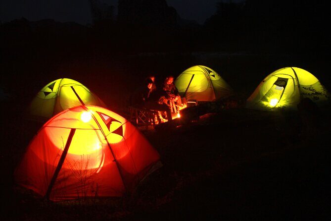 Camping (The front gate of Yangshuo Park) China - The Sum Up
