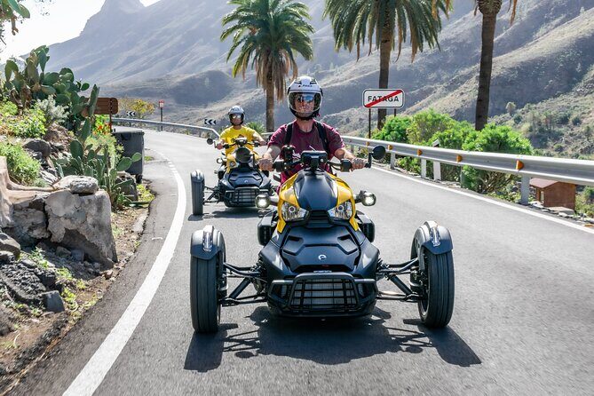 Can-am Ryker three wheels tricycle Mountain Tour (Maspalomas) - Can-am Ryker Three Wheels Tricycle Mountain Tour (Maspalomas) — An Authentic Ride Through Gran Canaria’s Scenic Heart