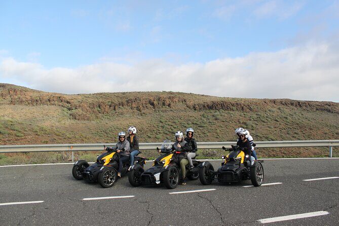Can-am Ryker three wheels tricycle Mountain Tour (Maspalomas) - The Experience from a Traveler’s Perspective