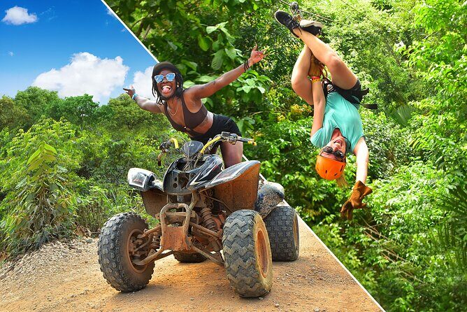 Cancun ATV Jungle Adventure, Ziplines, Cenote and Tequila Tasting - An Adventure Packed in Four Hours