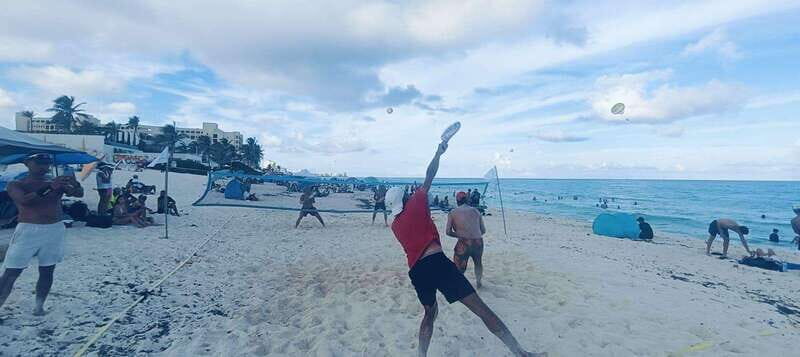 Cancun: Beach Tennis game day with local community - An Introduction to the Experience