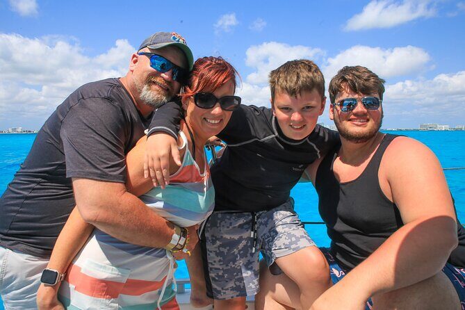 Cancún Catamaran to Isla Mujeres + Snorkel, Open Bar & Lunch - Beach Club & Lunch on Isla Mujeres