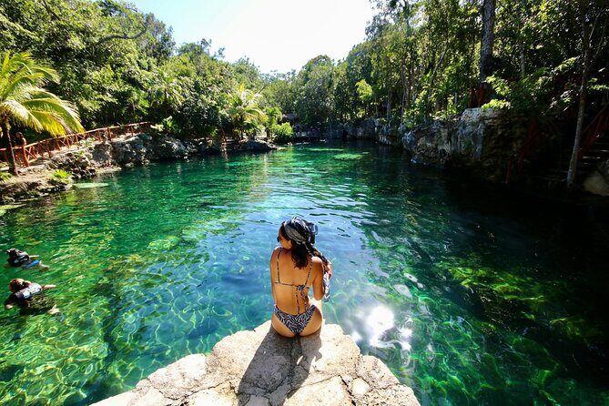 Cancun Cenote Adventure: Swim in 3 Cenotes with Zipline&Waterfall - Key Points