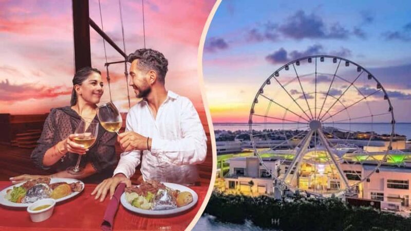 Cancun: Columbus Dinner Cruise with Access to the Sky Wheel - The Value for Your Money