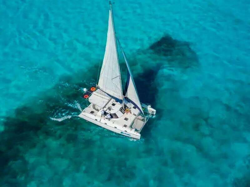 Cancun: Half-Day Private Catamaran for 35 guests - The Real Deal: A Balanced Experience