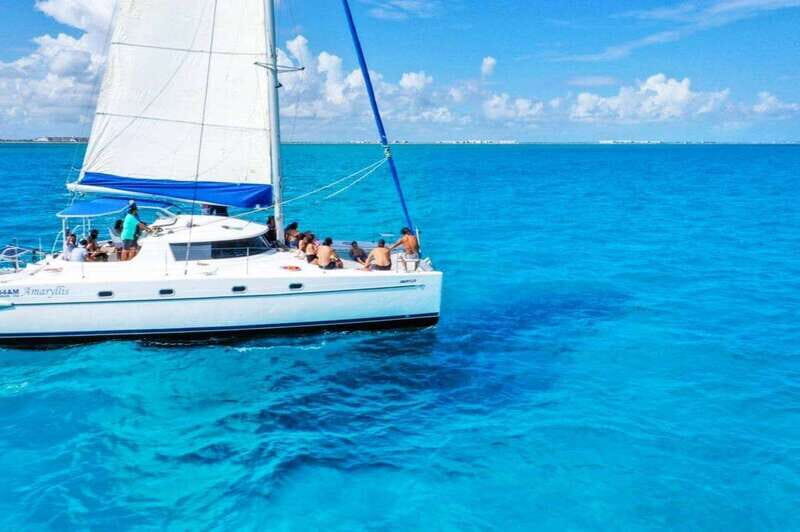 Cancun: Half Day Private Catamaran with Snorkeling. 25 guest - What’s included and what to keep in mind