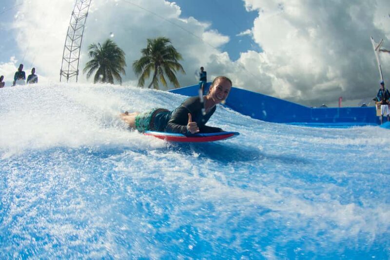 Cancun: Hop-on Hop-off Bus Tour with Flowrider Experience - The Flowrider Experience: A Wave of Fun
